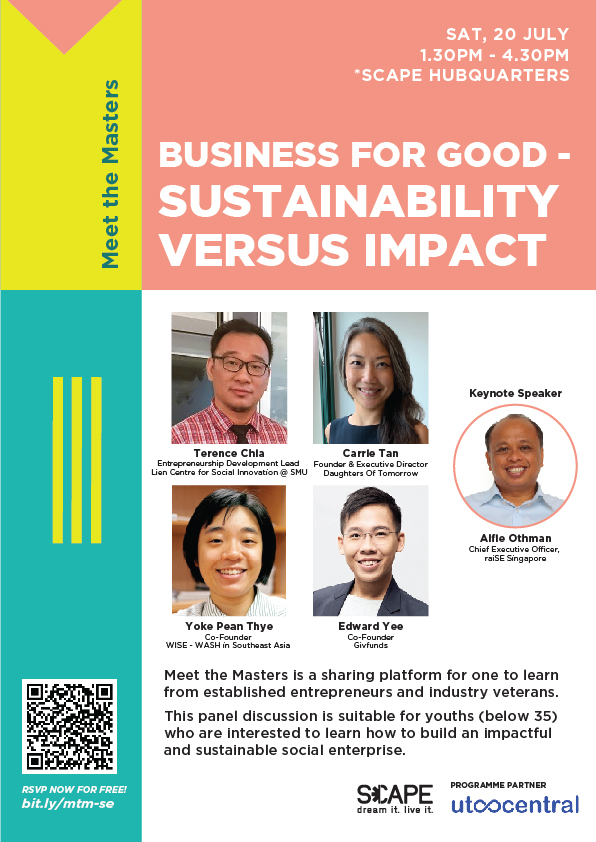 BusinessForGood_Event_A4_Online Event - Business For Good - Sustainability Versus Impact