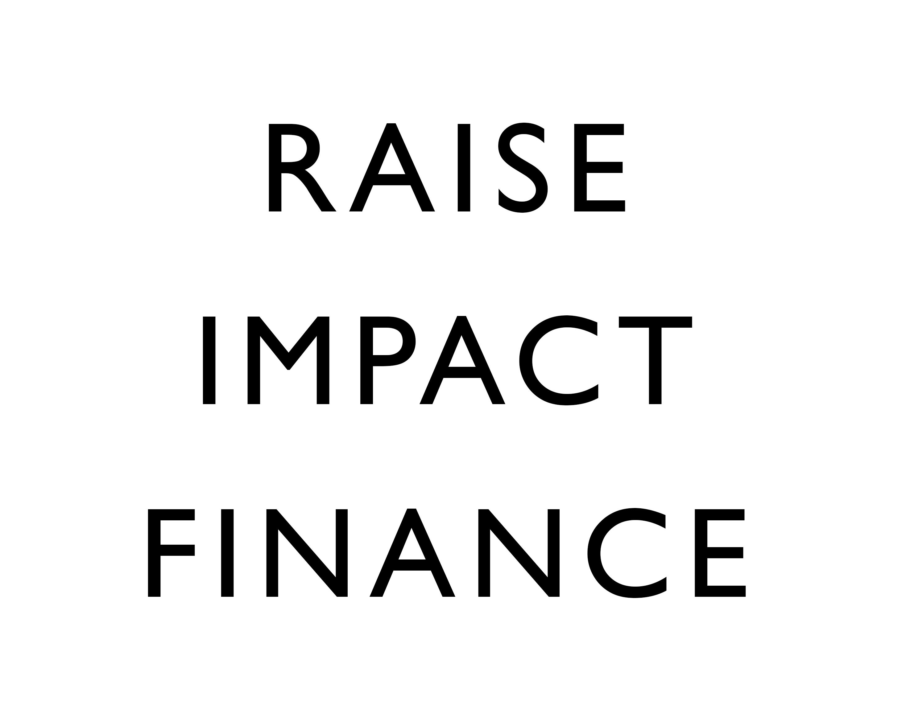 raise_impact_finance raiSE Impact Finance